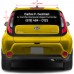 3-Line Rear Glass Business Vinyl Decal